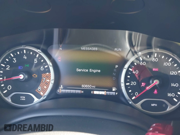 2020 Jeep Renegade Limited with VIN ZACNJBD14LPL93837, listed as a IAAI auction lot 42432713 with 60,650 mi miles and . Bid and sale history available at DreamBid. Image 7.