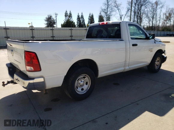 2023 Ram 1500 Tradesman with VIN 3C6JR6DG4PG664982, listed as a Copart auction lot 48566435 with 21,317 mi miles and Clean title. Bid and sale history available at DreamBid. Image 3.
