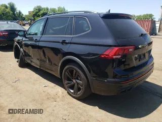 2023 Volkswagen Tiguan SE R-Line Black with VIN 3VV8B7AX2PM121851, listed as a Copart auction lot 59206135 with 23,723 mi miles and Salvage title. Bid and sale history available at DreamBid. Image 2.
