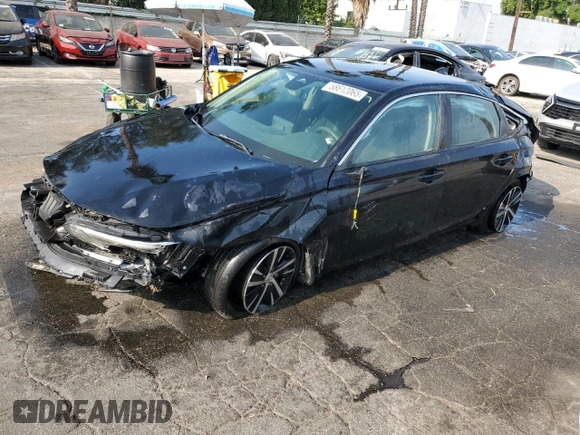 2022 Honda Civic LX z VIN 19XFL2H54NE008131, wystawiony jako Copart lot #58612065 z przebiegiem 53 348 mil mil oraz Czysty tytuł • Clean title. Historia ofert i sprzedaży dostępna na DreamBid. Obrazek 1.