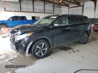 2019 Kia Sorento EX with VIN 5XYPHDA55KG521169, listed as a Copart auction lot 87965365 with 86,465 mi miles and Salvage Title. Bid and sale history available at DreamBid. Image 1.