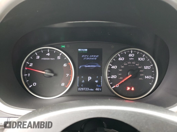 2020 Mitsubishi Eclipse Cross LE z VIN JA4AT4AA5LZ001147, wystawiony jako Copart lot #52190945 z przebiegiem 29 723 mil mil oraz Szkoda całkowita • Salvage title. Historia ofert i sprzedaży dostępna na DreamBid. Obrazek 9.