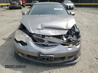 2002 Acura RSX Type S with VIN JH4DC53062C027480, listed as a Copart auction lot 54434945 with 155,555 mi miles and Salvage Title. Bid and sale history available at DreamBid. Image 5.