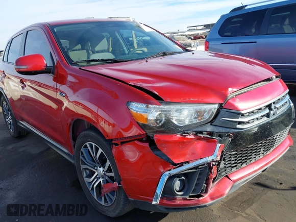 2018 Mitsubishi Outlander Sport ES 2.0 with VIN JA4AP3AU9JU026023, listed as a IAAI auction lot 40792379 with 147,749 mi miles. Bid and sale history available at carsss.com. Image 6.