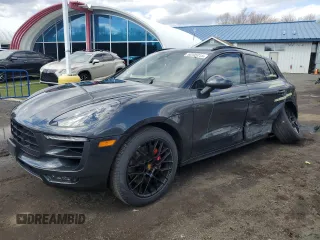 2018 Porsche Macan GTS with VIN WP1AG2A55JLB63859, listed as a Copart auction lot 50305015 with 36,877 mi miles and Salvage Title. Bid and sale history available at DreamBid. Image 1.