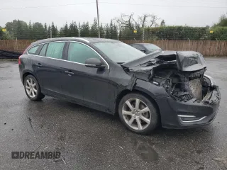 2016 Volvo V60 T5 Drive-E Premier with VIN YV140MEK5G1296344, listed as a Copart auction lot 85318124 with 164,521 mi miles and Salvage Title. Bid and sale history available at carsss.com. Image 4.