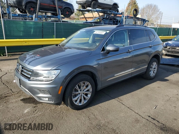 2018 Volkswagen Tiguan SEL z VIN 3VV2B7AX0JM013659, wystawiony jako Copart lot #54154665 z przebiegiem 86 603 mil mil oraz Szkoda całkowita • Salvage title. Historia ofert i sprzedaży dostępna na DreamBid. Obrazek 1.