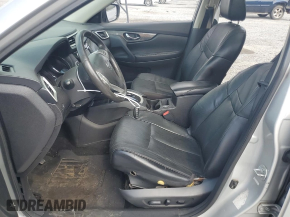 2015 Nissan Rogue SL z VIN 5N1AT2MV1FC755240, wystawiony jako Copart lot #57154935 z przebiegiem 139 975 mil mil oraz Szkoda całkowita • Salvage title. Historia ofert i sprzedaży dostępna na DreamBid. Obrazek 7.