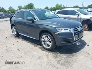 2019 Audi Q5 Premium Plus z VIN WA1BNAFY2K2136919, wystawiony jako IAAI lot #42394120 z przebiegiem 43 332 mil mil oraz . Historia ofert i sprzedaży dostępna na DreamBid. Obrazek 1.
