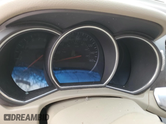 2012 Nissan Murano SV with VIN JN8AZ1MW8CW216621, listed as a Copart auction lot 43841924 with Not Provided miles and Salvage Title. Bid and sale history available at DreamBid. Image 9.