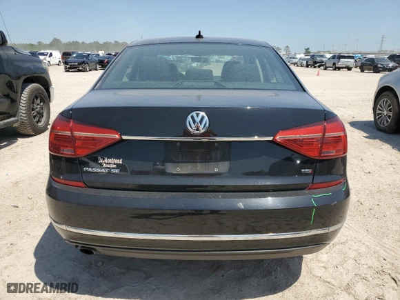 2016 Volkswagen Passat 1.8T SE w/Technology with VIN 1VWBS7A37GC061971, listed as a Copart auction lot 51877865 with 182,867 mi miles and Salvage Title. Bid and sale history available at carsss.com. Image 6.