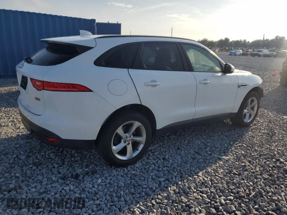 2018 Jaguar F-Pace 25t Premium with VIN SADCJ2FX4JA322196, listed as a Copart auction lot 55991655 with 78,694 mi miles and Salvage title. Bid and sale history available at DreamBid. Image 3.