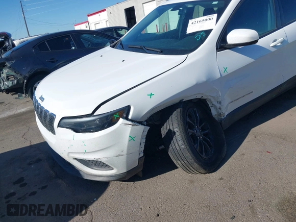 2020 Jeep Cherokee Latitude with VIN 1C4PJMCB0LD502665, listed as a IAAI auction lot 42165000 with 65,159 mi miles and . Bid and sale history available at DreamBid. Image 6.