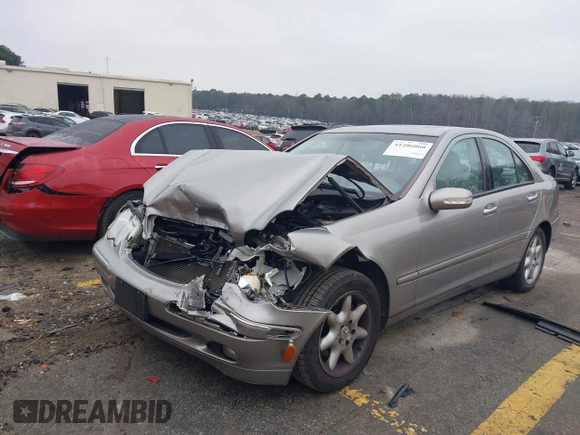 2003 Mercedes-Benz C 320 with VIN WDBRF64J23F400346, listed as a IAAI auction lot 41206060 with 150,565 mi miles and . Bid and sale history available at DreamBid. Image 17.