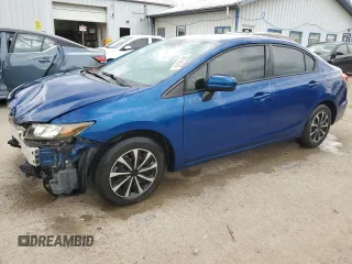 2014 Honda Civic LX z VIN 19XFB2F59EE050431, wystawiony jako Copart lot #58864325 z przebiegiem 109 762 mil mil oraz Szkoda całkowita • Salvage title. Historia ofert i sprzedaży dostępna na DreamBid. Obrazek 1.