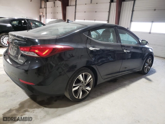 2014 Hyundai Elantra SE with VIN 5NPDH4AE1EH534789, listed as a Copart auction lot 46750625 with 165,380 mi miles and Clean Title. Bid and sale history available at carsss.com. Image 3.