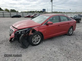 2017 Hyundai Sonata SE z VIN 5NPE24AF8HH455168, wystawiony jako Copart lot #74025804 z przebiegiem 124 787 mil mil oraz Szkoda całkowita • Salvage title. Historia ofert i sprzedaży dostępna na DreamBid. Obrazek 1.