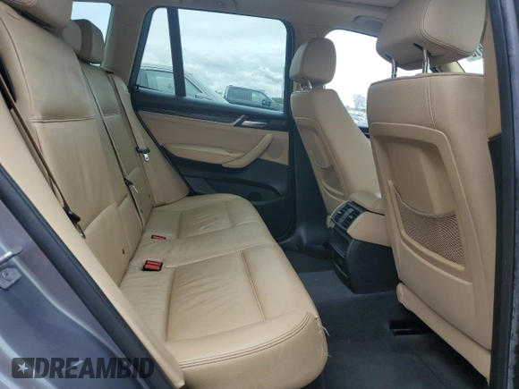 2017 BMW X3 xDrive28i with VIN 5UXWX9C52H0T11554, listed as a Copart auction lot 50322515 with Not Provided miles and Clean Title. Bid and sale history available at DreamBid. Image 11.
