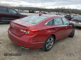 2018 Honda Accord EX with VIN 1HGCV1F48JA113271, listed as a Copart auction lot 50083925 with 31,299 mi miles and Salvage Title. Bid and sale history available at DreamBid. Image 3.