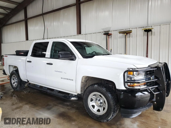 2018 Chevrolet Silverado 1500 Work Truck with VIN 3GCUKNEC8JG360528, listed as a Copart auction lot 52757535 with 106,879 mi miles and Clean Title. Bid and sale history available at carsss.com. Image 4.