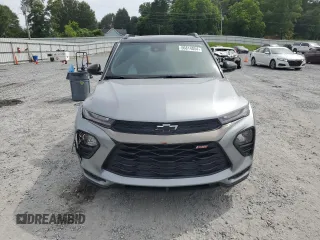 2023 Chevrolet TrailBlazer RS with VIN KL79MUSL9PB170606, listed as a Copart auction lot 56814854 with 16,452 mi miles and Salvage Title. Bid and sale history available at DreamBid. Image 5.