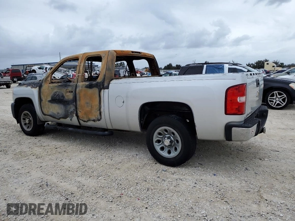 2011 Chevrolet Silverado 1500 Work Truck with VIN 1GCRCPEXXBZ276505, listed as a Copart auction lot 74897734 with Not Provided miles and Salvage Title. Bid and sale history available at DreamBid. Image 2.