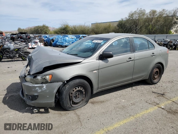 2008 Mitsubishi Lancer DE with VIN JA3AU16UX8U040419, listed as a Copart auction lot 52214375 with 134,818 mi miles and Salvage Title. Bid and sale history available at DreamBid. Image 1.