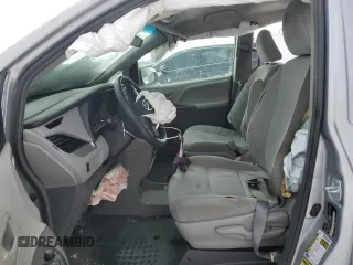 2016 Toyota Sienna L with VIN 5TDZK3DC5GS694814, listed as a Copart auction lot 44316025 with 149,886 mi miles and Salvage title. Bid and sale history available at DreamBid. Image 7.