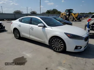 2017 Kia Cadenza Premium with VIN KNALC4J11H5087048, listed as a Copart auction lot 72180834 with 65,890 mi miles and Salvage Title. Bid and sale history available at carsss.com. Image 4.