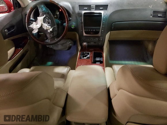 2007 Lexus GS 350 with VIN JTHCE96S470005173, listed as a Copart auction lot 55408425 with Not Provided miles and Non Repairable. Bid and sale history available at DreamBid. Image 8.
