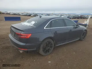 2017 Audi A4 Premium Plus with VIN WAUENAF40HN022325, listed as a Copart auction lot 49175105 with 83,471 mi miles and Salvage Title. Bid and sale history available at carsss.com. Image 3.