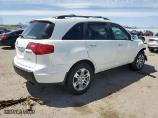 2007 Acura MDX Tech/Entertainment Pkg with VIN 2HNYD28487H504466, listed as a Copart auction lot 53504105 with 217,640 mi miles and Salvage Title. Bid and sale history available at carsss.com. Image 3.