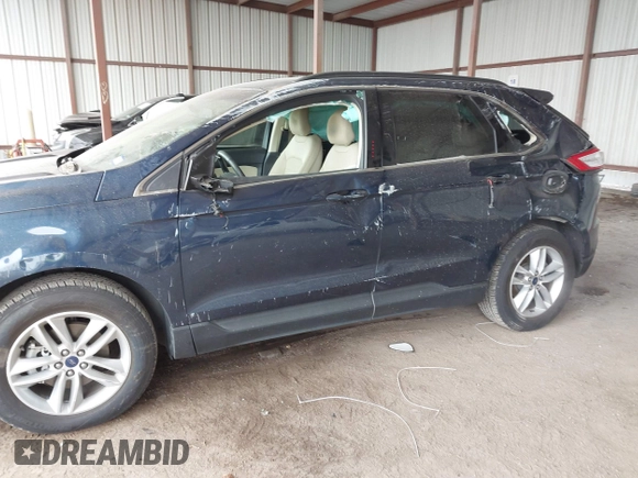 2017 Ford Edge SEL with VIN 2FMPK3J83HBB88338, listed as a IAAI auction lot 41623535 with 39,160 mi miles. Bid and sale history available at carsss.com. Image 6.