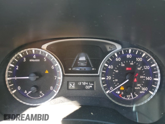 2013 Infiniti JX35 with VIN 5N1AL0MN8DC312021, listed as a Copart auction lot 77219714 with 137,841 mi miles and Salvage Title. Bid and sale history available at carsss.com. Image 9.