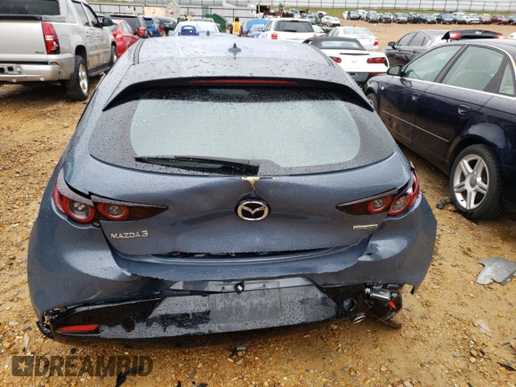 2019 Mazda Mazda3 Hatchback w/Premium Pkg with VIN JM1BPANM8K1124195, listed as a Copart auction lot 46151313 with 40,282 mi miles. Bid and sale history available at carsss.com. Image 6.