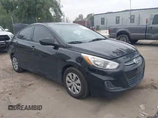 2016 Hyundai Accent SE with VIN KMHCT4AE1GU121365, listed as a IAAI auction lot 41871819 with 129,485 mi miles and . Bid and sale history available at DreamBid. Image 1.
