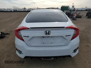 2021 Honda Civic Sport with VIN 2HGFC2F86MH543947, listed as a Copart auction lot 49189245 with Not Provided miles and Salvage Title. Bid and sale history available at DreamBid. Image 6.