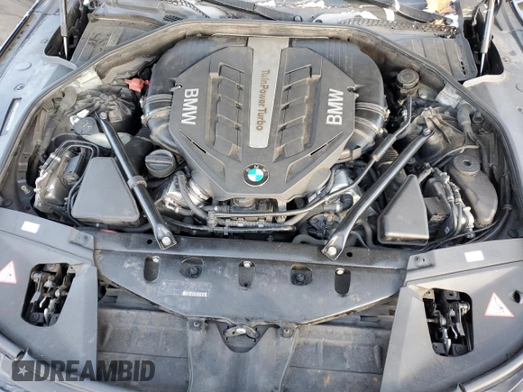 2014 BMW 7 Series ALPINA B7 xDrive with VIN WBAYF8C59ED652863, listed as a Copart auction lot 87630395 with Not Provided miles and Salvage Title. Bid and sale history available at DreamBid. Image 13.