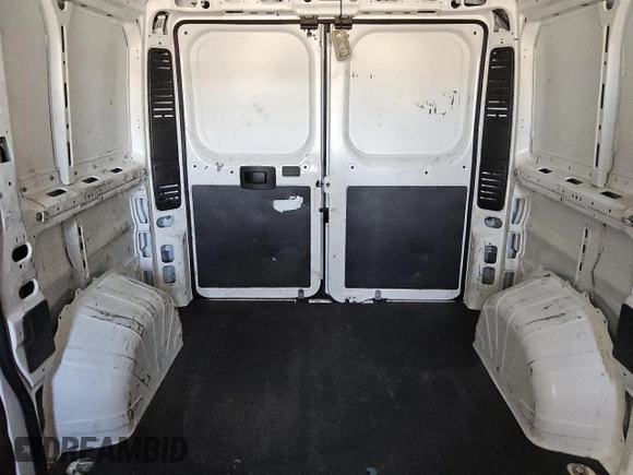 2021 Ram ProMaster Cargo with VIN 3C6LRVNG4ME575924, listed as a Copart auction lot 75856944 with 107,647 mi miles and Salvage Title. Bid and sale history available at DreamBid. Image 10.