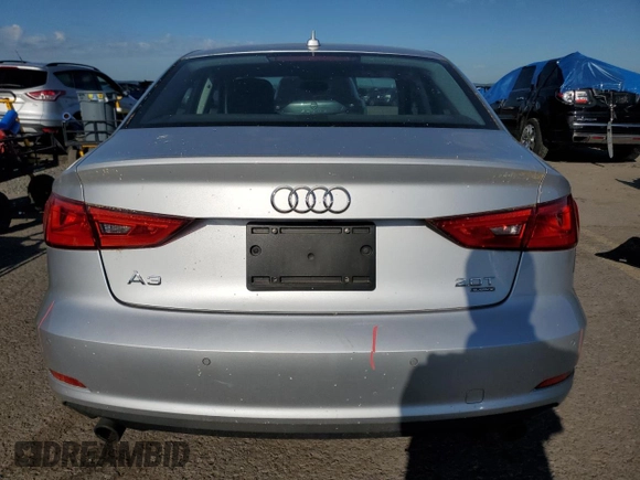 2015 Audi A3 Premium Plus with VIN WAUEFGFF5F1021242, listed as a Copart auction lot 55967015 with 31,658 mi miles and Salvage title. Bid and sale history available at DreamBid. Image 6.