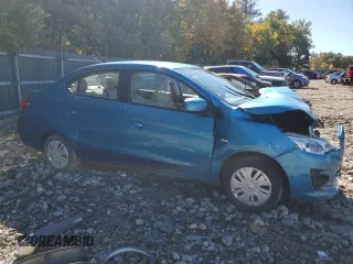 2017 Mitsubishi Mirage ES with VIN ML32F3FJ2HH004236, listed as a Copart auction lot 74567824 with Not provided miles and Non repairable. Bid and sale history available at DreamBid. Image 4.