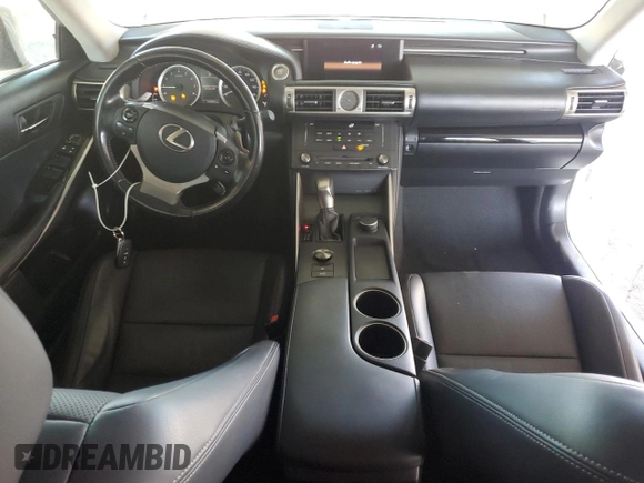 2016 Lexus IS 200t with VIN JTHBA1D26G5029215, listed as a Copart auction lot 64815105 with 143,062 mi miles and Salvage title. Bid and sale history available at DreamBid. Image 8.