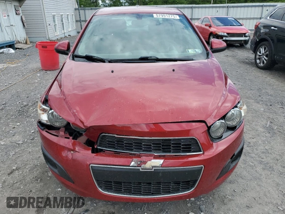 2016 Chevrolet Sonic LT z VIN 1G1JC5SG4G4175558, wystawiony jako Copart lot #57991275 z przebiegiem 133 497 mil mil oraz Szkoda całkowita • Salvage title. Historia ofert i sprzedaży dostępna na DreamBid. Obrazek 5.