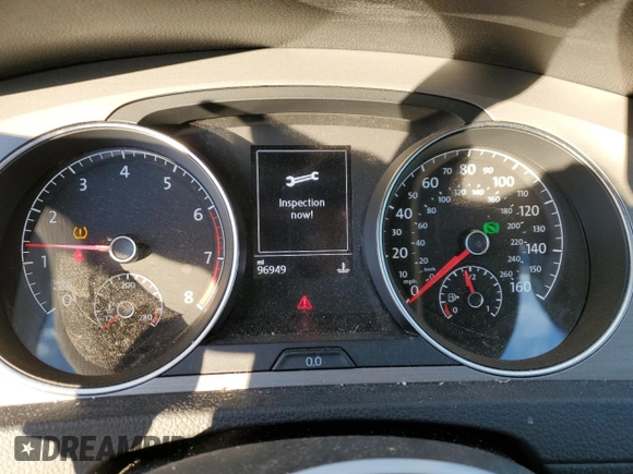 2016 Volkswagen Golf TSI S with VIN 3VWC17AU7GM518678, listed as a Copart auction lot 80281114 with 96,949 mi miles and Salvage Title. Bid and sale history available at DreamBid. Image 9.