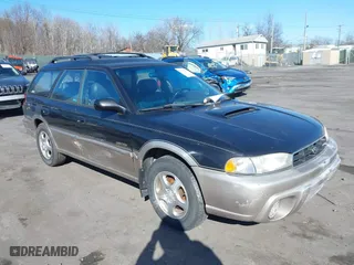 1999 Subaru Legacy Wagon Outback with VIN 4S3BG6857X7627688, listed as a IAAI auction lot 41712387 with 187,697 mi miles. Bid and sale history available at carsss.com. Image 1.