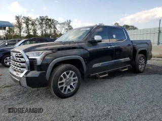 2024 Toyota Tundra 1794 Edition with VIN 5TFMC5DBXRX063757, listed as a Copart auction lot 74840034 with Not provided miles and Salvage title. Bid and sale history available at DreamBid. Image 1.