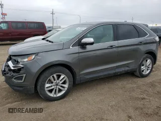 2015 Ford Edge SEL with VIN 2FMTK4J87FBB06516, listed as a Copart auction lot 49745815 with 208,152 mi miles and Salvage Title. Bid and sale history available at carsss.com. Image 1.