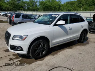 2017 Audi Q5 Premium Plus z VIN WA1L2AFP0HA041097, wystawiony jako Copart lot #58710085 z przebiegiem 115 407 mil mil oraz Szkoda całkowita • Salvage title. Historia ofert i sprzedaży dostępna na DreamBid. Obrazek 1.