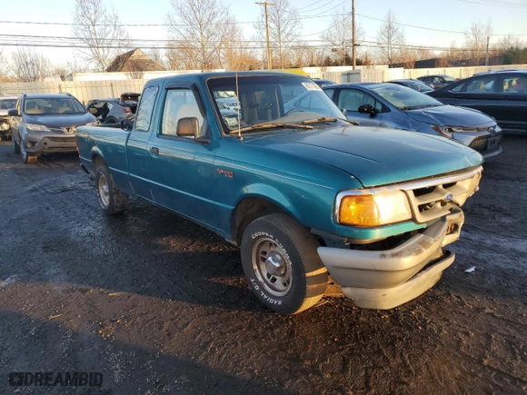 1997 Ford Ranger XL with VIN 1FTCR14A4VPA03283, listed as a Copart auction lot 85171084 with 136,709 mi miles and Salvage Title. Bid and sale history available at carsss.com. Image 4.