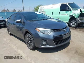 2016 Toyota Corolla L with VIN 5YFBURHE4GP387623, listed as a IAAI auction lot 42159340 with 99,578 mi miles and . Bid and sale history available at DreamBid. Image 1.
